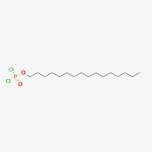 molecular formula C16H33Cl2O2P B8604357 Hexadecyl phosphorodichloridate CAS No. 58527-29-0
