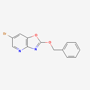 2-(Benzyloxy)-6-bromo[1,3]oxazolo[4,5-b]pyridine