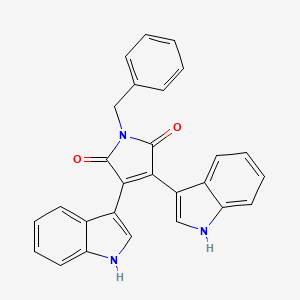 2,3-bis(1H-indol-3-yl)-N-benzylmaleimide