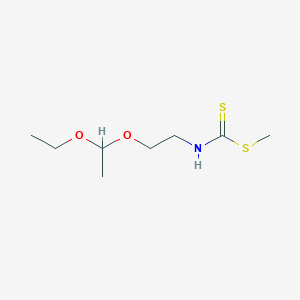 Methyl [2-(1-ethoxyethoxy)ethyl]carbamodithioate