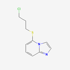 5-[3-(Chloro)propylthio]imidazo[1,2-a]pyridine