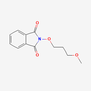 molecular formula C12H13NO4 B8604640 2-(3-Methoxypropoxy)isoindoline-1,3-dione 