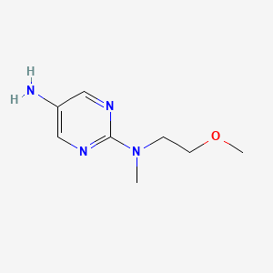 N-(2-methoxy-ethyl)-N-methyl-pyrimidine-2,5-diamine