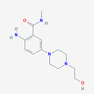 2-amino-5-[4-(2-Hydroxyethyl)-1-piperazinyl]-N-methylbenzamide