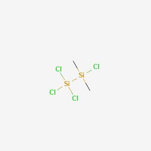 molecular formula C2H6Cl4Si2 B8604702 Tetrachlorodimethyldisilane CAS No. 71951-01-4