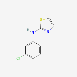 molecular formula C9H7ClN2S B8604720 n-(3-Chlorophenyl)thiazol-2-amine 