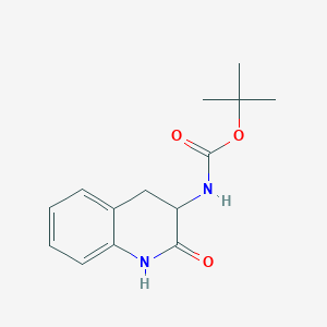 tert-Butyl (2-oxo-1,2,3,4-tetrahydroquinolin-3-yl)carbamate