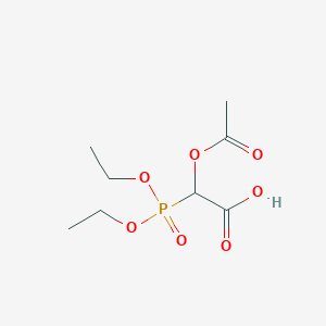 2-Acetoxy-2-(diethoxyphosphoryl)acetic Acid