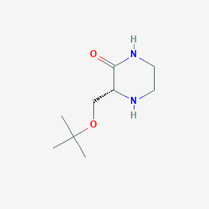 (R)-3-(tert-Butoxymethyl)piperazin-2-one