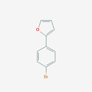 molecular formula C10H7BrO B086049 2-(4-Bromophenyl)furan CAS No. 14297-34-8