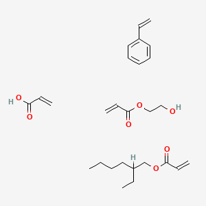 2-Ethylhexyl prop-2-enoate;2-hydroxyethyl prop-2-enoate;prop-2-enoic acid;styrene
