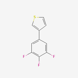 3-(3,4,5-Trifluorophenyl)thiophene