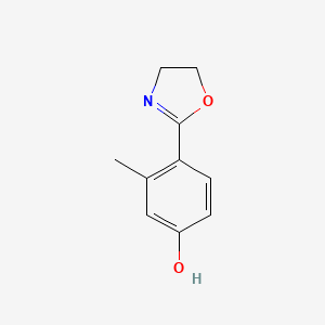 4,5-Dihydro-2-(4-hydroxy-2-methylphenyl)oxazole