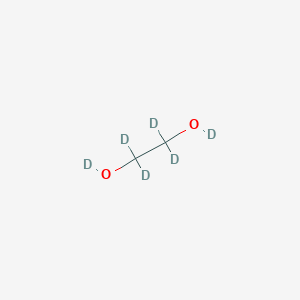 molecular formula C2H6O2 B086051 (1,1,2,2-2H4)Ethane-1,2-(2H2)diol CAS No. 15054-86-1