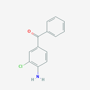 molecular formula C13H10ClNO B8605129 3-Chloro-4-aminobenzophenone CAS No. 4913-75-1