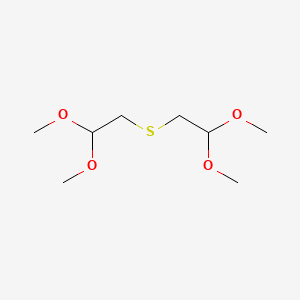 molecular formula C8H18O4S B8605174 Dimethoxyethyl sulfide 