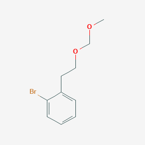 molecular formula C10H13BrO2 B8605200 1-Bromo-2-(2-(methoxymethoxy)ethyl)benzene 