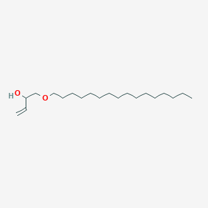 molecular formula C20H40O2 B8605235 1-(Hexadecyloxy)but-3-EN-2-OL CAS No. 113485-71-5