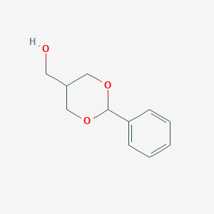 molecular formula C11H14O3 B8605281 5-Hydroxymethyl-2-phenyl-1,3-dioxane 