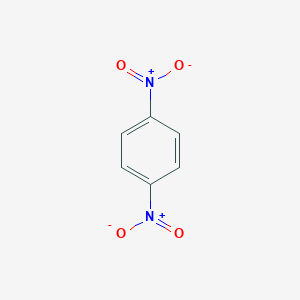 molecular formula C6H4(NO2)2<br>C6H4N2O4<br>C6H4N2O4 B086053 1,4-Dinitrobenzene CAS No. 100-25-4