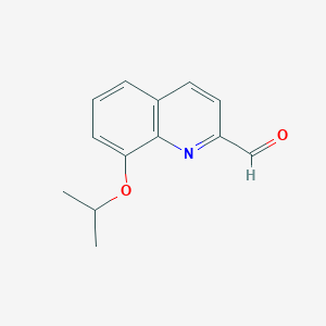 8-Isopropoxyquinoline-2-carbaldehyde