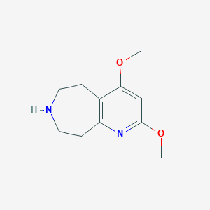 2,4-dimethoxy-6,7,8,9-tetrahydro-5H-pyrido[2,3-d]azepine