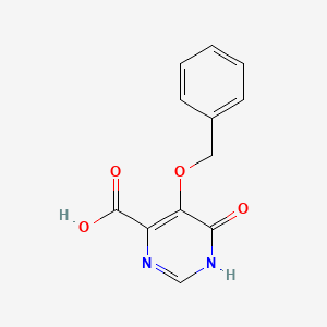 5-Benzyloxy-6-hydroxypyrimidine-4-carboxylic acid