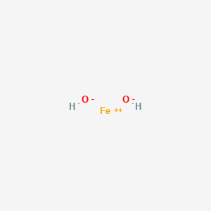 molecular formula FeH2O2 B8605487 Ferrous hydroxide 