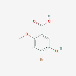 4-Bromo-3-hydroxy-6-methoxybenzoic acid