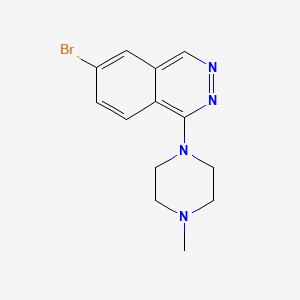 6-Bromo-1-(4-methylpiperazin-1-yl)phthalazine