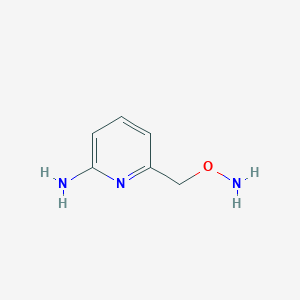 6-[(Aminooxy)methyl]pyridin-2-amine