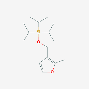 Silane, tris(1-methylethyl)[(2-methyl-3-furanyl)methoxy]-