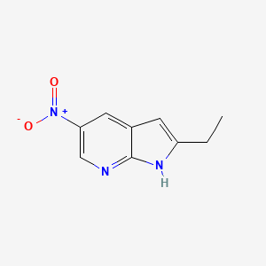 2-ethyl-5-nitro-1H-pyrrolo[2,3-b]pyridine