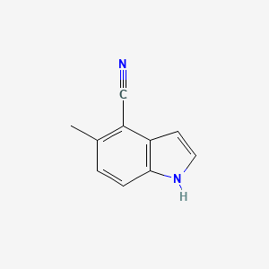 5-methyl-1H-indole-4-carbonitrile
