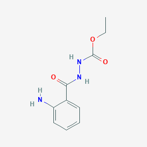 Ethyl 2-(2-aminobenzoyl)hydrazine-1-carboxylate