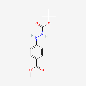 tert-Butyl 2-(4-(methoxycarbonyl)phenyl) hydrazinecarboxylate