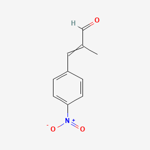 2-Methyl-3-(4-nitrophenyl)propenal