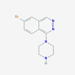 6-Bromo-1-(piperazin-1-yl)phthalazine
