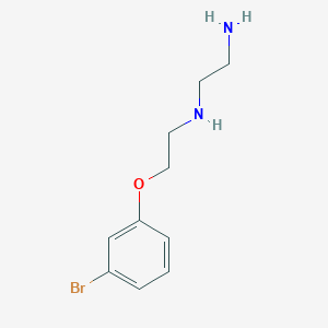 N1-(2-(3-bromophenoxy)ethyl)ethane-1,2-diamine