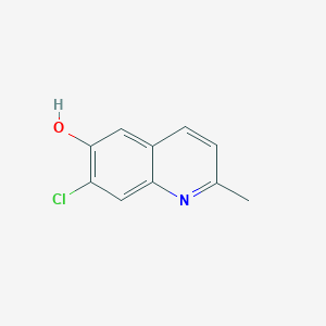 7-Chloro-2-methylquinolin-6-ol