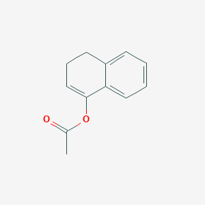 molecular formula C12H12O2 B8606262 3,4-dihydronaphthalen-1-yl Acetate 