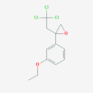 2-(3-Ethoxyphenyl)-2-(2,2,2-trichloroethyl)oxirane