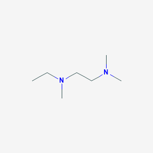 molecular formula C7H18N2 B086063 2-(N-Ethylmethylamino)ethyldimethylamine CAS No. 106-64-9