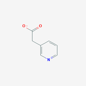 molecular formula C7H6NO2- B8606304 3-Pyridylacetate 