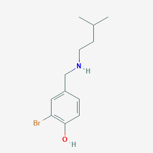 2-Bromo-4-((isopentylamino)methyl)phenol