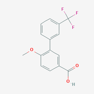 6-Methoxy-3'-trifluoromethyl-biphenyl-3-carboxylic acid