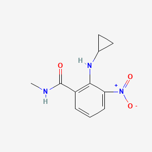 2-(cyclopropylamino)-N-methyl-3-nitrobenzamide