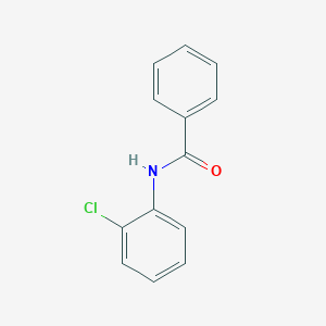 molecular formula C13H10ClNO B086064 N-(2-Chlorophenyl)benzamide CAS No. 1020-39-9