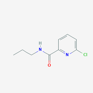 molecular formula C9H11ClN2O B8606414 6-chloro-2-N-n-propyl pyridine carboxamide 