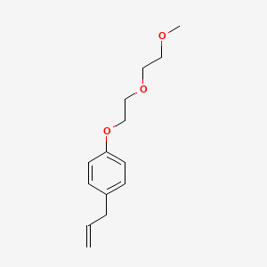 1-[2-(2-Methoxyethoxy)ethoxy]-4-(prop-2-EN-1-YL)benzene